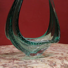 Load image into Gallery viewer, Belgian Artist, Art Glass Vase, Mid-Century Bubble Glass Bowl or Vase, Antwerp. B12020
