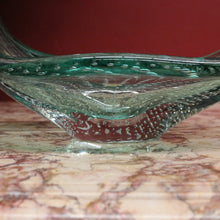 Load image into Gallery viewer, Belgian Artist, Art Glass Vase, Mid-Century Bubble Glass Bowl or Vase, Antwerp. B12020
