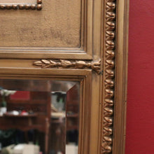 Load image into Gallery viewer, x SOLD Antique French Overmantel Mirror or Hall Mirror or Bedroom, Living Wall Mirror. B12181
