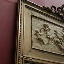 Load image into Gallery viewer, x SOLD Antique French Overmantel Mirror or Hall Mirror or Bedroom, Living Wall Mirror. B12181
