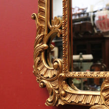 Load image into Gallery viewer, x SOLD Vintage Italian Gilt Framed Wall Hanging Mirror with Ornate Shell Motif. B12001
