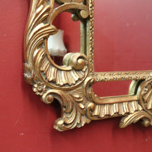 Load image into Gallery viewer, x SOLD Vintage Italian Gilt Framed Wall Hanging Mirror with Ornate Shell Motif. B12001
