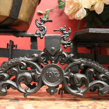 Load image into Gallery viewer, x SOLD Antique French Cast Iron and Brass Pan Kitchen or Shop Display Scales. B12096
