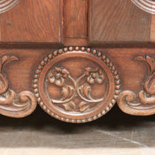 Load image into Gallery viewer, x SOLD Antique French Oak Sideboard or Two Door / Drawer Hall or Entry Cabinet. B12194
