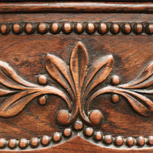 Load image into Gallery viewer, x SOLD Antique French Oak Sideboard or Two Door / Drawer Hall or Entry Cabinet. B12194
