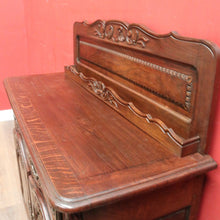 Load image into Gallery viewer, x SOLD Antique French Oak Sideboard or Two Door / Drawer Hall or Entry Cabinet. B12194
