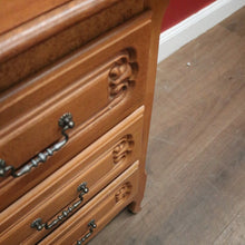 Load image into Gallery viewer, Vintage French Chest of Drawer or Three Drawer Hall Cabinet or Cupboard Chest. B12196
