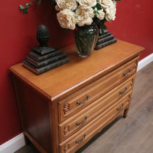 Load image into Gallery viewer, Vintage French Chest of Drawer or Three Drawer Hall Cabinet or Cupboard Chest. B12196
