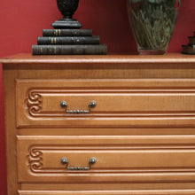 Load image into Gallery viewer, Vintage French Chest of Drawer or Three Drawer Hall Cabinet or Cupboard Chest. B12196
