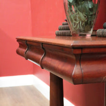 Load image into Gallery viewer, Antique English Mahogany Two Drawer Hall Table or Sofa, Side Table. B12203
