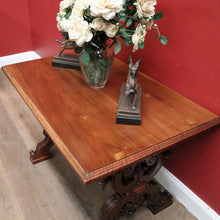 Load image into Gallery viewer, Antique French Walnut Desk or Hall, Sofa, Side Table with a Drawer, Paris France. B12204
