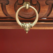 Load image into Gallery viewer, Antique French Walnut Desk or Hall, Sofa, Side Table with a Drawer, Paris France. B12204
