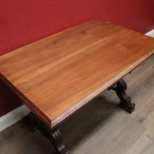 Load image into Gallery viewer, Antique French Walnut Desk or Hall, Sofa, Side Table with a Drawer, Paris France. B12204
