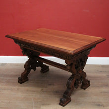 Load image into Gallery viewer, Antique French Walnut Desk or Hall, Sofa, Side Table with a Drawer, Paris France. B12204
