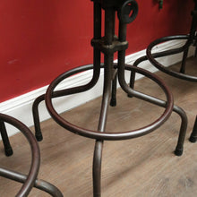 Load image into Gallery viewer, A Set of Four Vintage Designer Bar Stools or Breakfast Bar Stools. B12210
