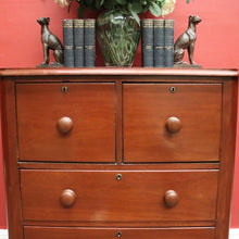 Load image into Gallery viewer, An Antiques Australian Cedar Chest of Drawers, or Four-drawer Chest. B12208
