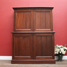 Load image into Gallery viewer, x SOLD Late 19th Century Australian Colonial Cedar Four-Door Office Cabinet. B12201
