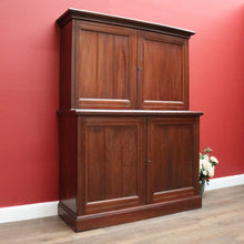 Load image into Gallery viewer, x SOLD Late 19th Century Australian Colonial Cedar Four-Door Office Cabinet. B12201
