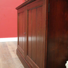 Load image into Gallery viewer, x SOLD Late 19th Century Australian Colonial Cedar Four-Door Office Cabinet. B12201
