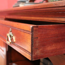 Load image into Gallery viewer, Antique Australian Cedar Sideboard with Mirror Back and Storage Below. B12209
