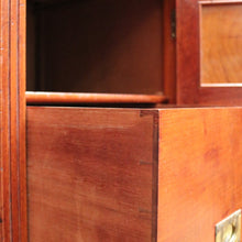 Load image into Gallery viewer, Antique Australian Cedar Sideboard with Mirror Back and Storage Below. B12209
