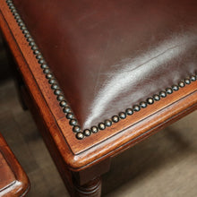 Load image into Gallery viewer, Antique Australian Cedar Dining Chairs or Kitchen Chairs including carvers. B12225
