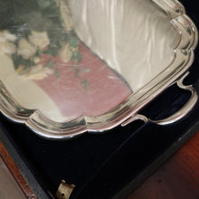 Load image into Gallery viewer, A Hardy Bros. Ltd. Jeweller&#39;s and Silversmiths Australia. Sterling Silver Tray in the Original Box. B12220
