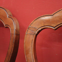 Load image into Gallery viewer, Set of 6 Antique English Mahogany Dining or Kitchen Chairs - Balloon Backs. B12221
