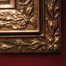 Load image into Gallery viewer, Antique French Wall Mirror with Bevelled Mirror and Gilt Floral Border Frame. B12156
