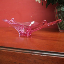 Load image into Gallery viewer, Mid-Century Val St Lambert &quot;Splash&quot; Vase - Art Glass Vase in Purple Tones. B12229
