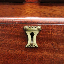 Load image into Gallery viewer, Antique English Mahogany Chest of Drawer, or Four Drawer Hall Cabinet or Cupboard. B12230
