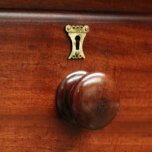 Load image into Gallery viewer, Antique English Mahogany Chest of Drawer, or Four Drawer Hall Cabinet or Cupboard. B12230
