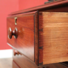 Load image into Gallery viewer, Antique English Mahogany Chest of Drawer, or Four Drawer Hall Cabinet or Cupboard. B12230
