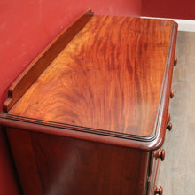 Load image into Gallery viewer, Antique English Mahogany Chest of Drawer, or Four Drawer Hall Cabinet or Cupboard. B12230
