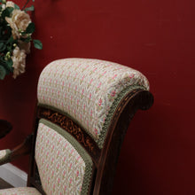 Load image into Gallery viewer, Antique French Armchair, Inlay to the timber. Suitable for the Hall, Bedroom or Living. B12240
