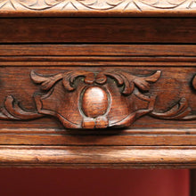 Load image into Gallery viewer, Antique French Office Desk. Two Drawer Desk with Pull-out Slides or Hall Table. B12239
