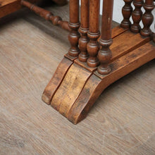 Load image into Gallery viewer, Antique French Walnut Nest of Tables, also known as Nesting or Stacking Tables. B12234
