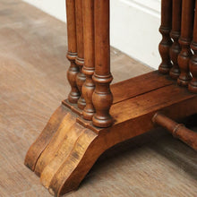 Load image into Gallery viewer, Antique French Walnut Nest of Tables, also known as Nesting or Stacking Tables. B12234
