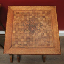 Load image into Gallery viewer, Antique French Walnut Nest of Tables, also known as Nesting or Stacking Tables. B12234
