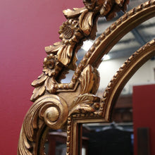 Load image into Gallery viewer, French Wall Hanging Mirror with a Heavily Ornate Gilt Frame. B12000
