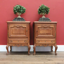 Load image into Gallery viewer, Pair of Antique French Bedside Tables Antique Lamp Tables, Side Tables Cupboards B11002
