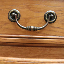 Load image into Gallery viewer, x SOLD Vintage Chest of Drawers, French Oak 3 Drawer Chest, Bedside, Hall Cupboard B10515
