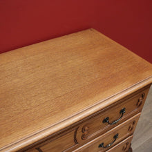 Load image into Gallery viewer, x SOLD Vintage Chest of Drawers, French Oak 3 Drawer Chest, Bedside, Hall Cupboard B10515

