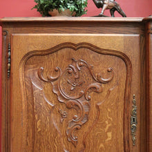 Load image into Gallery viewer, x SOLD Antique French Sideboard, French Oak Four Door Two Drawer Sideboard Cabinet B11075
