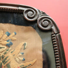 Load image into Gallery viewer, Antique William IV English Rosewood Pole Screen, Tapestry Insert Frame to Top. B11273
