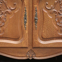 Load image into Gallery viewer, x SOLD Antique French Sideboard, French Oak Four Door Two Drawer Sideboard Cabinet B11075
