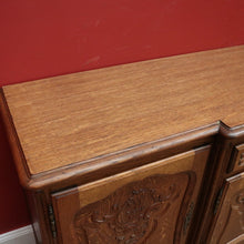 Load image into Gallery viewer, x SOLD Antique French Sideboard, French Oak Four Door Two Drawer Sideboard Cabinet B11075
