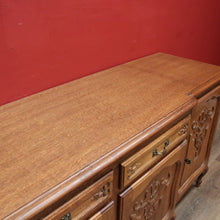 Load image into Gallery viewer, x SOLD Antique French Sideboard, French Oak Four Door Two Drawer Sideboard Cabinet B11075
