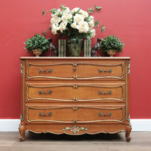 Load image into Gallery viewer, Antique French Chest of Drawers, French Oak Hall Cabinet, Foyer Entry Cupboard B10663
