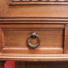 Load image into Gallery viewer, x SOLD Antique French China Cabinet, Glass and Walnut Antique French Display Cupboard B11141
